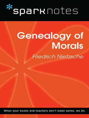 cover image of Genealogy of Morals (SparkNotes Philosophy Guide)